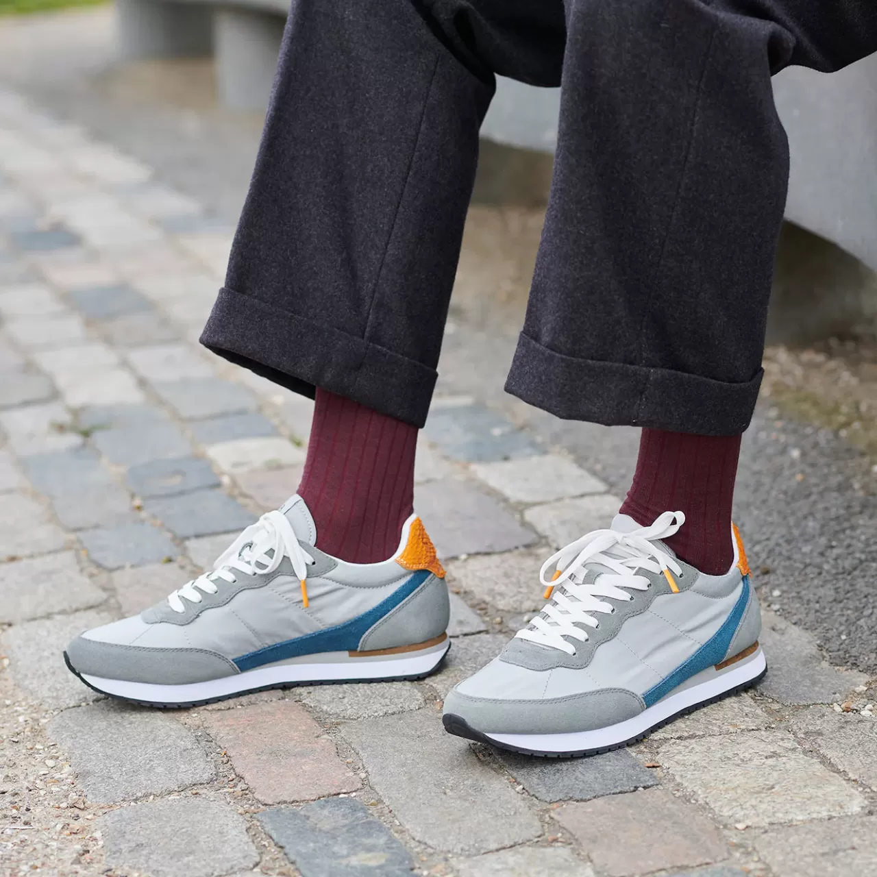 jansen_retro_sneaker_tekstil__grey_3-1.webp Flash Sale WODEN Jansen retro sneaker tekstil - Grey